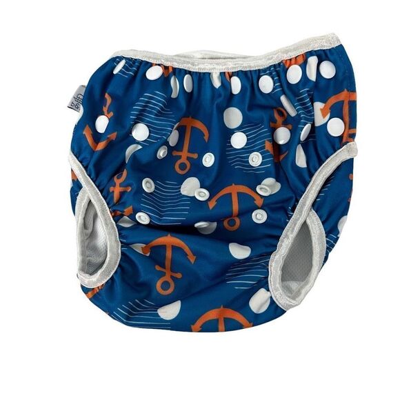 Beau & Belle Swim Pants Anchors 0-36 Months - Picture 3 of 8